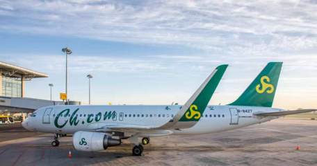 春秋航空喜迎百架飛機入列，雙12特惠機票9元起搶購